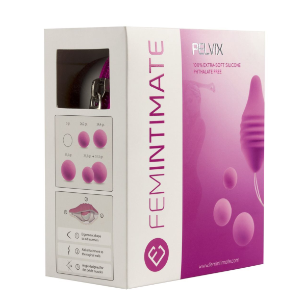 Тренажер Кегеля Femintimate Pelvix Concept с набором грузов