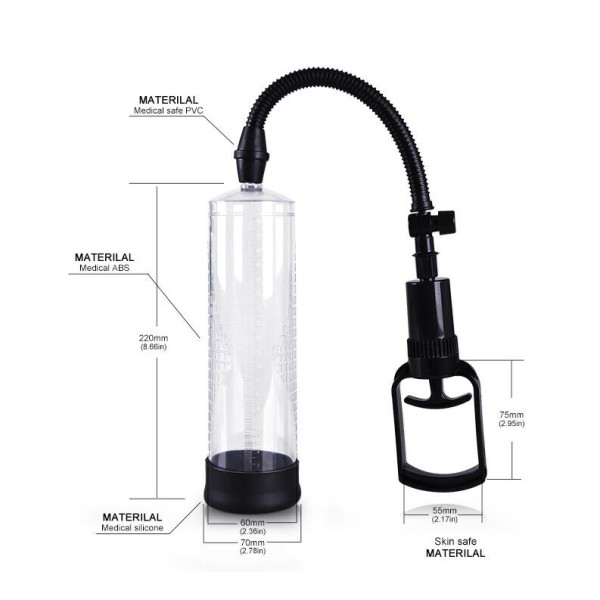 Вакуумная помпа XESE Penis Pump - MAN POWERUP