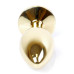 Анальная пробка Boss Series - Jewellery Gold PLUG Purple S