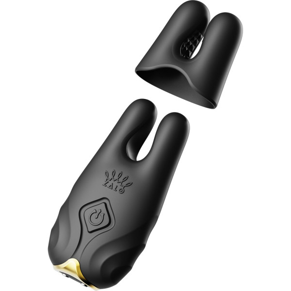 Вибратор для груди Zalo Nave Obsidian Black