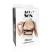Кожаная портупея Art of Sex - Melani Leather harness, Черная L-2XL