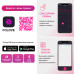 Смарт-виброяйцо Vagina Eggs Bluetooth с управлением через телефон, 7 режимов вибрации