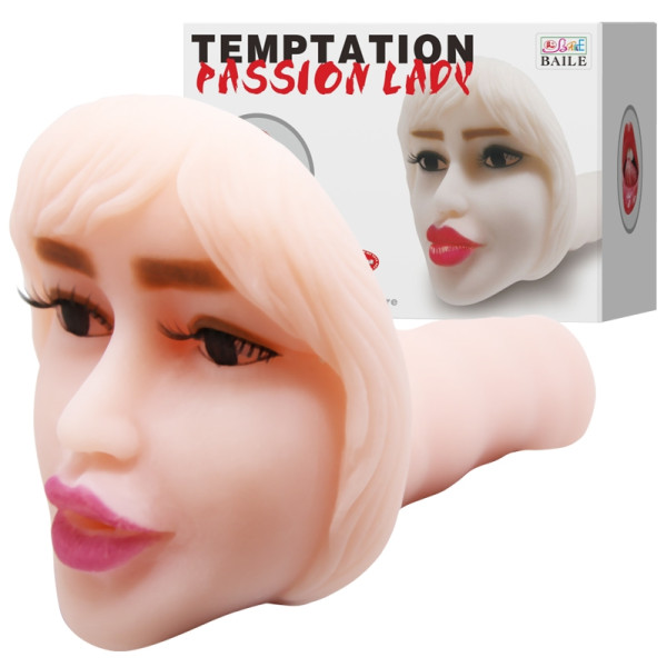 Мастурбатор ротик с вибростимуляцией BAILE - TEMPTATION PASSION LADY Vibration