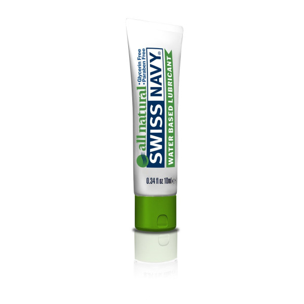 Лубрикант на водной основе для чувствительной кожи Swiss Navy All Natural, 10 мл
