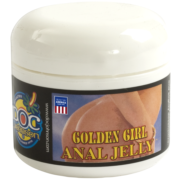 Анальная гель-смазка DocJohnson Golden Girl Anal Jelly на масляной основе, увлажняющая, 56 мл