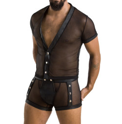 052 SET MICHAEL black L/XL - Passion
