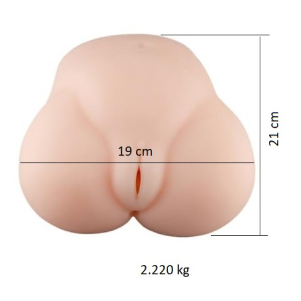 Мастурбатор вагина и анус Pussy & Ass 03