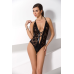 Боди с очень глубоким декольте DARYL BODY black XXL/XXXL
