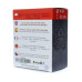 Анальный плаг Boss Series - Bubble Plug Medium Black