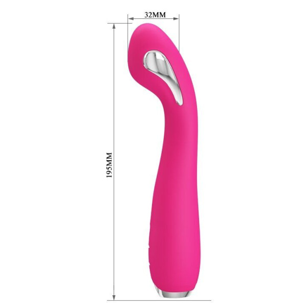 Вибратор Pretty Love - HECTOR G-SPOT VIBRATOR с электростимуляцией, 19,5 см