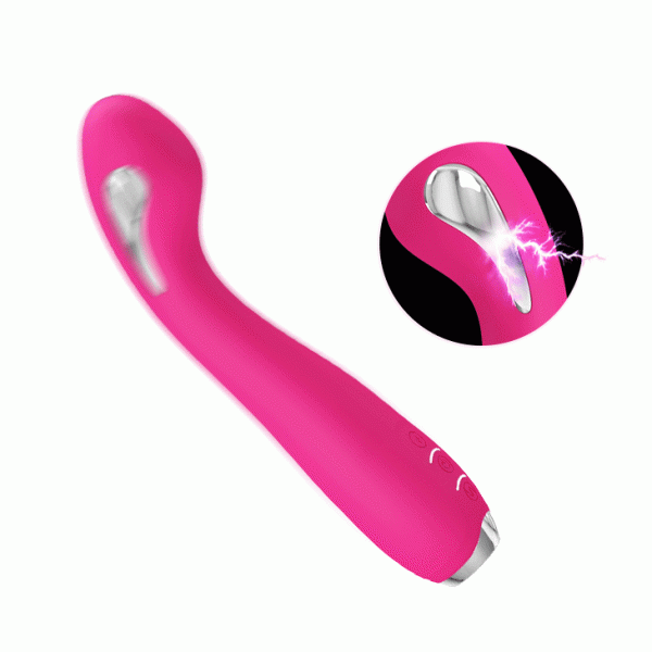 Вибратор Pretty Love - HECTOR G-SPOT VIBRATOR с электростимуляцией, 19,5 см