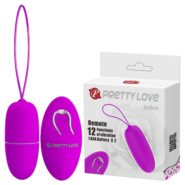 Виброяйцо с пультом ду Pretty Love - SELKIE