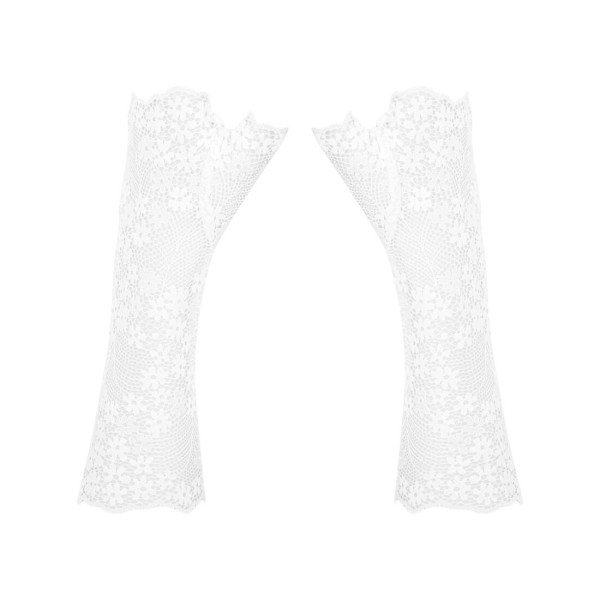 Кружевные митенки Obsessive Heavenlly gloves O/S