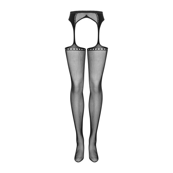 Чулки с поясом Obsessive S314, S/M/L.