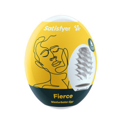 Самосмазывающийся мастурбатор-яйцо Satisfyer Egg Fierce, одноразовый, не требует смазки