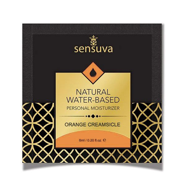 Пробник Sensuva - Natural Water-Based Orange Creamsicle, 6 мл