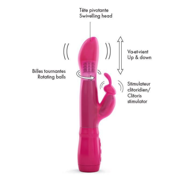 Вибратор Dorcel Furious Rabbit