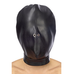 Капюшон для БДСМ Fetish Tentation Closed BDSM hood in leatherette