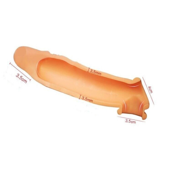 Насадка на половой член XESE Penis Sleeve, длина 14,5 см, диаметр 4,2 см