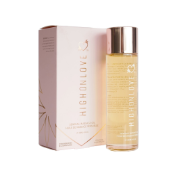 Массажное масло HighOnLove Massage Oil - Strawberry & Champagne