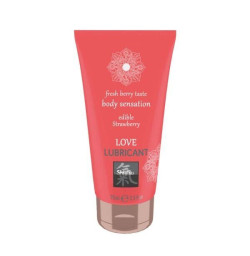 Лубрикант Shiatsu Love Strawberry, 75 мл
