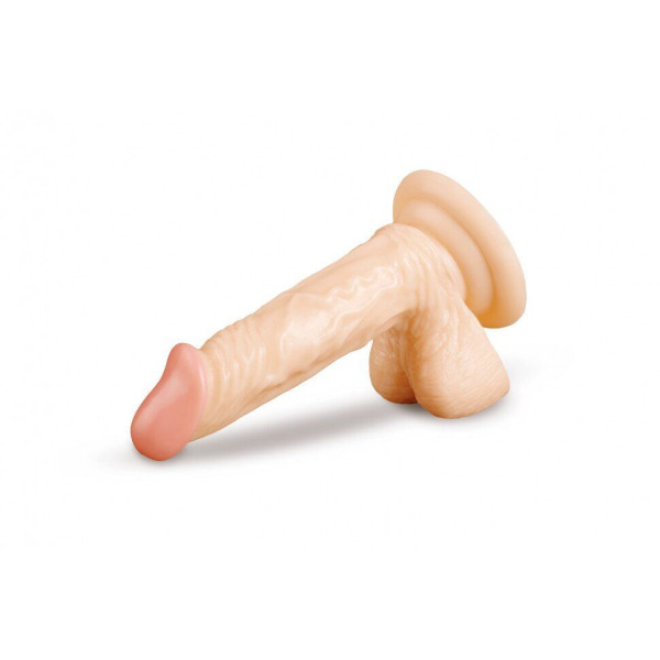Фаллоимитатор на присоске Brazzers, 17*3,5 см