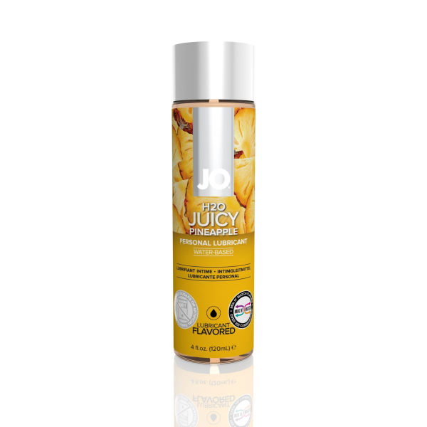 Смазка на водной основе System JO H2O - Juicy Pineapple без сахара, растительный глицерин, 120 мл