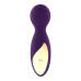 Мини вибромассажер Rianne S: Lovely Leopard Purple, 10 режимов работы, 12 см