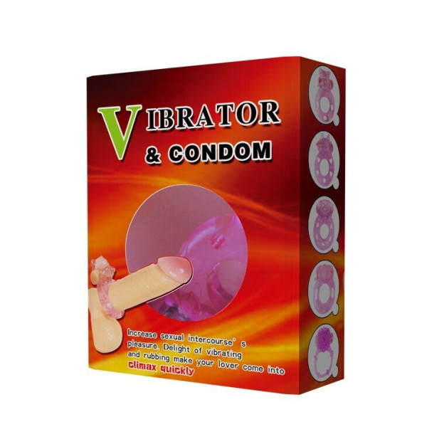 Кольцо с вибрацией Vibrator Lybaile