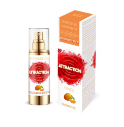 Разогревающее массажное масло с феромонами MAI PHEROMON MASSAGE OIL - MANGO, 75 мл