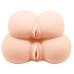 Мега мастурбатор с двойной вибрацией Crazy Bull - Dual Vagina And Ass Vibrating