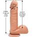 Фаллоимитатор Doc Johnson The D - Perfect D, 17.8 см