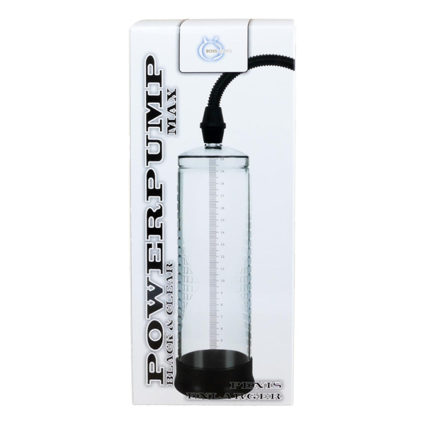 Вакуумная помпа Boss Series: Power pump MAX - Black&Clear