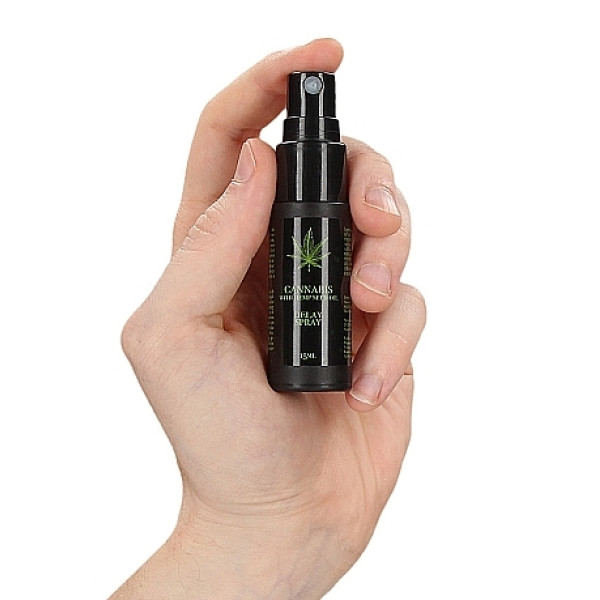 Спрей пролонгирующий Cannabis With Hemp Seed Oil - Delay Spray, 15 ml