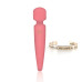 Вибромассажер Rianne S: Bella Mini Wand Coral, 10 режимов работы, 20 см