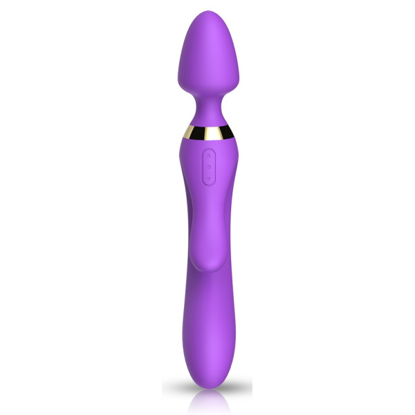 Вибромассажер Boss Series - Magic Wand USB Purple 9 функций вибрации