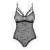 Кружевное боди с доступом 818-TED-1 teddy XS/S, черное