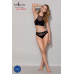 Трусики с прозрачной вставкой Passion PS006 PANTIES black, размер L