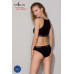 Трусики с прозрачной вставкой Passion PS006 PANTIES black, размер L