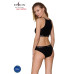 Трусики с прозрачной вставкой Passion PS006 PANTIES black, размер L