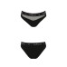 Трусики с прозрачной вставкой Passion PS006 PANTIES black, размер M