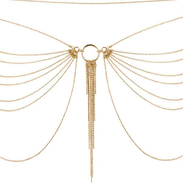 Цепочка трусики или лиф Bijoux Indiscrets MAGNIFIQUE Waist Chain - Gold