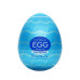 Мастурбатор-яйцо Tenga Egg Wavy II Cool с двойным волнистым рельефом и охлаждающим эффектом