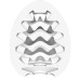 Мастурбатор-яйцо Tenga Egg Wavy II Cool с двойным волнистым рельефом и охлаждающим эффектом