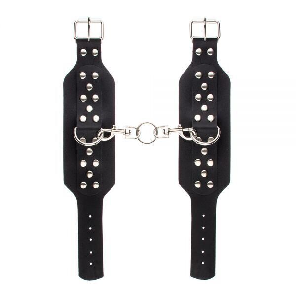 Оковы Leather Leg Cuffs, black