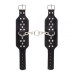 Оковы Leather Leg Cuffs, black