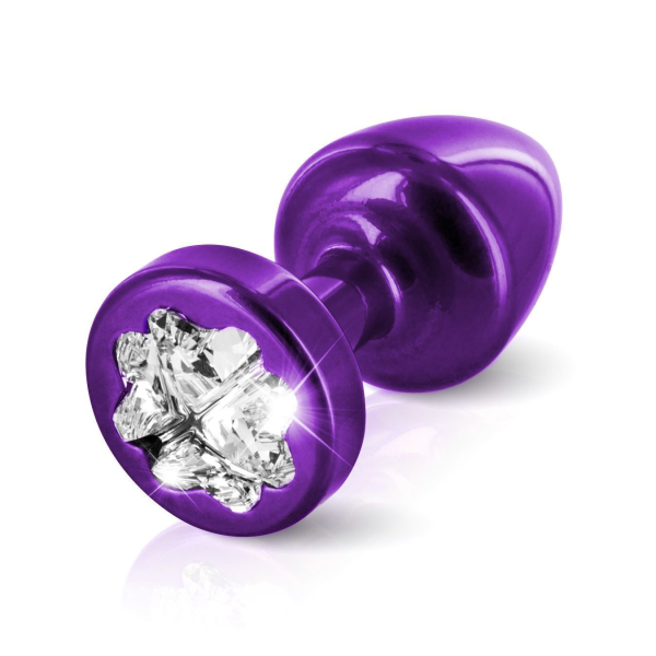 Пробочка Diogol Anni R Clover Purple с кристаллом Swarovsky