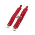 Оковы Leather Dominant Leg Cuffs, red