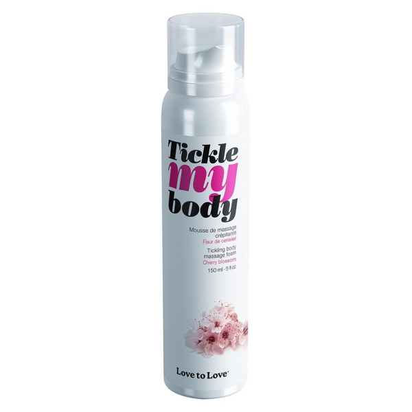 Массажная пена Love To Love TICKLE MY BODY Cherry Blossom