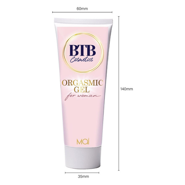 Стимулирующий крем-гель для женщин BTB ORGASMIC GEL, 100 мл